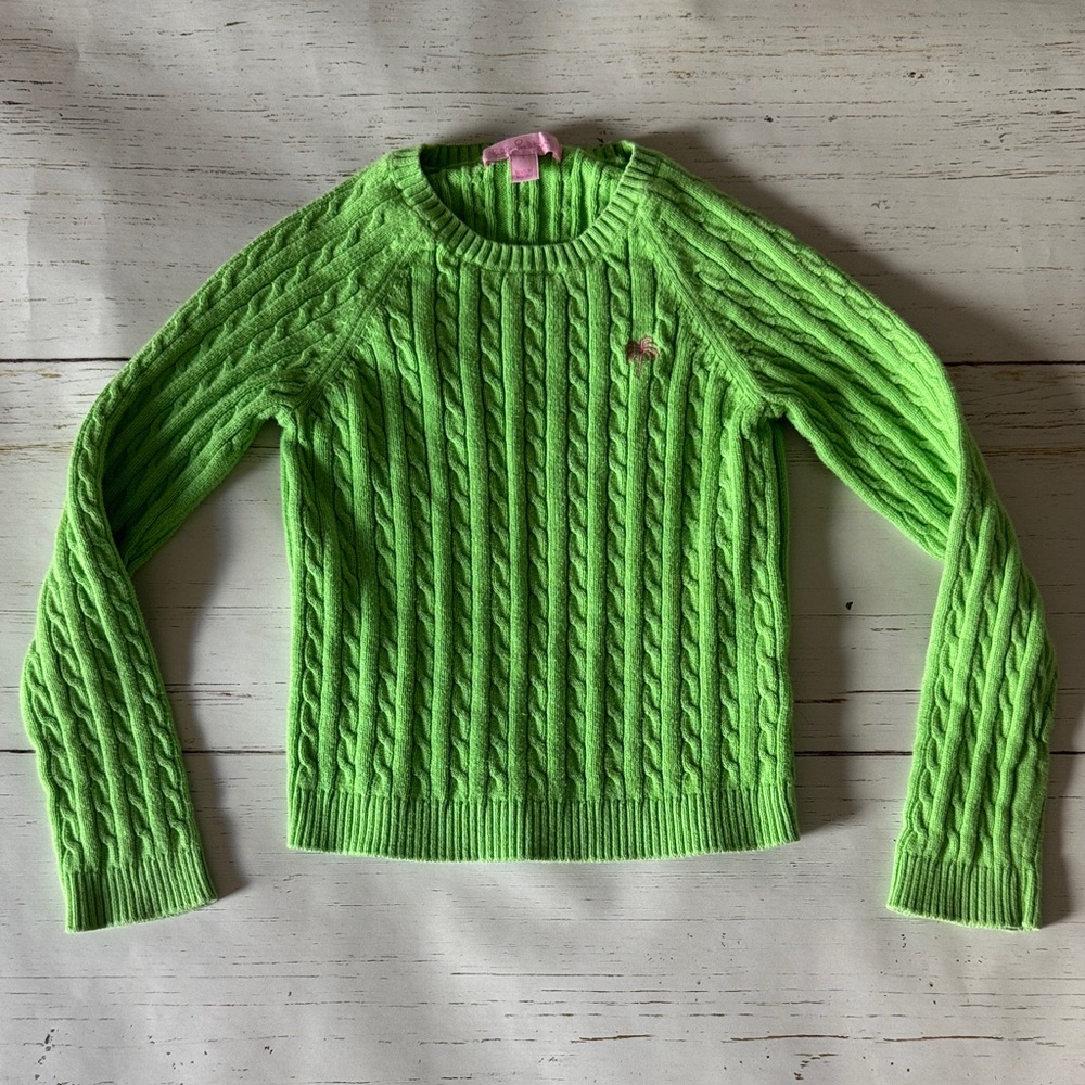 Lily Pulitzer Cable Knit Sweater